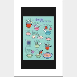 Recipe: Bobalki (Slovak sweet bread balls) Posters and Art